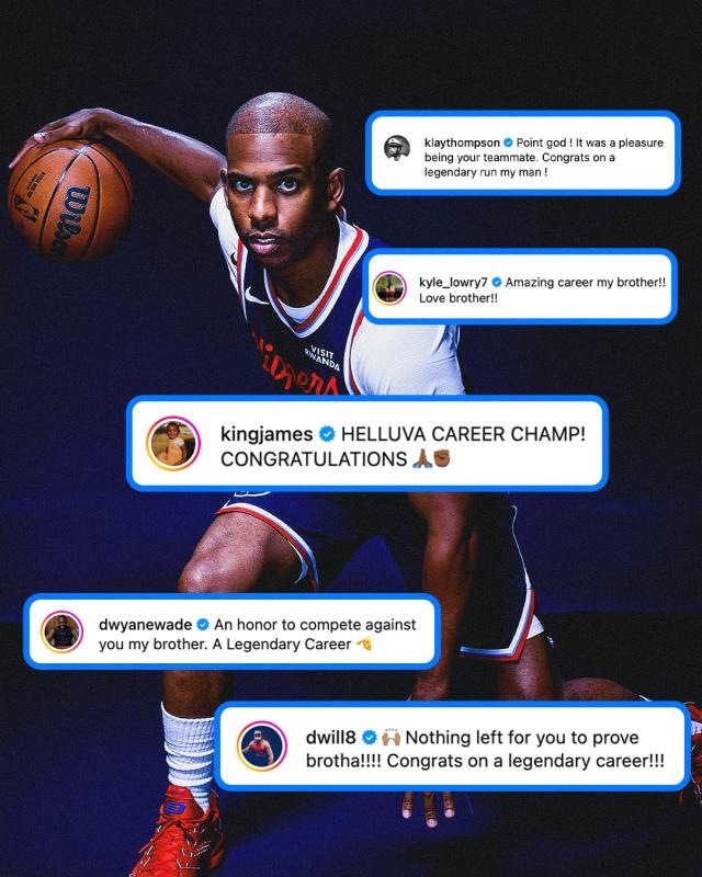 开云网页-众星齐贺保罗退役！詹姆斯：了不起的生涯，冠军！